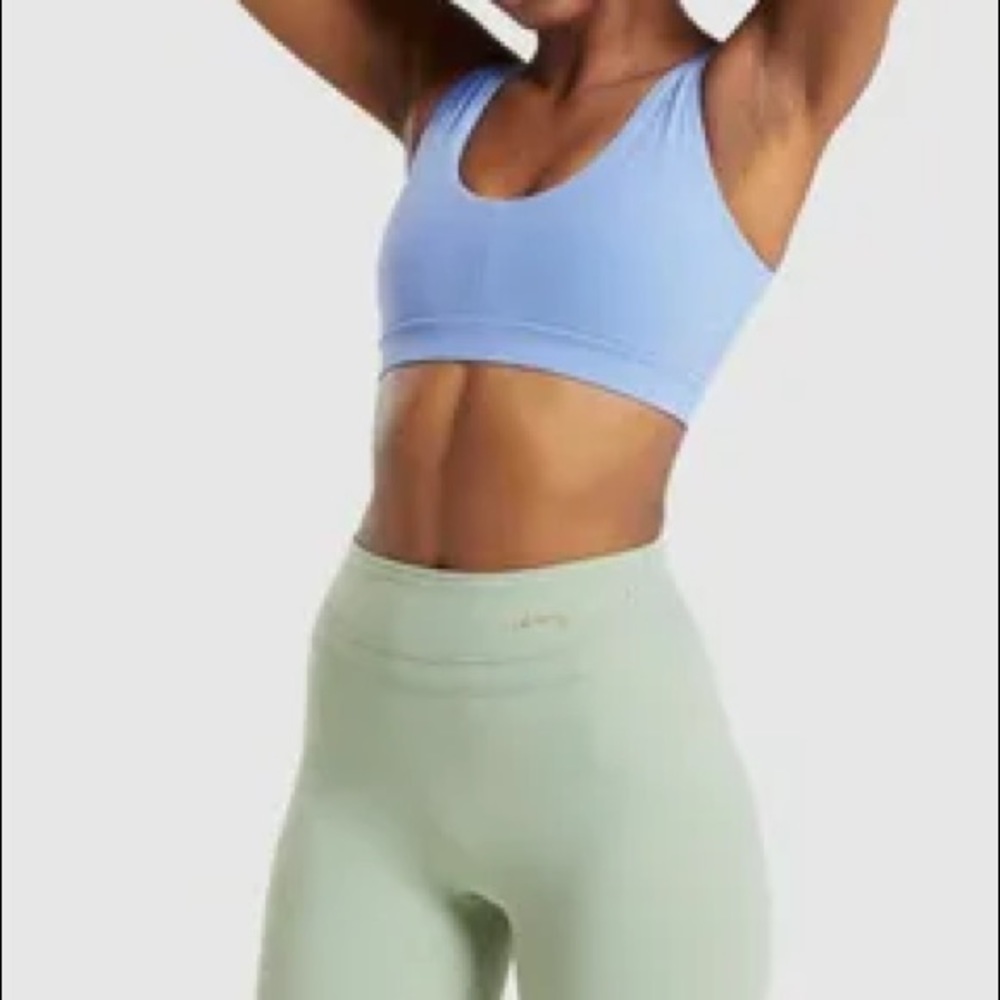 Gymshark x Whitney V2 High Rise Leggings in Moss Green, Small